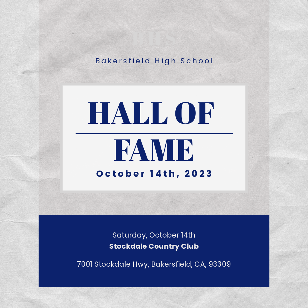 Bakersfield High’s Hall of Fame branches outside of athletics