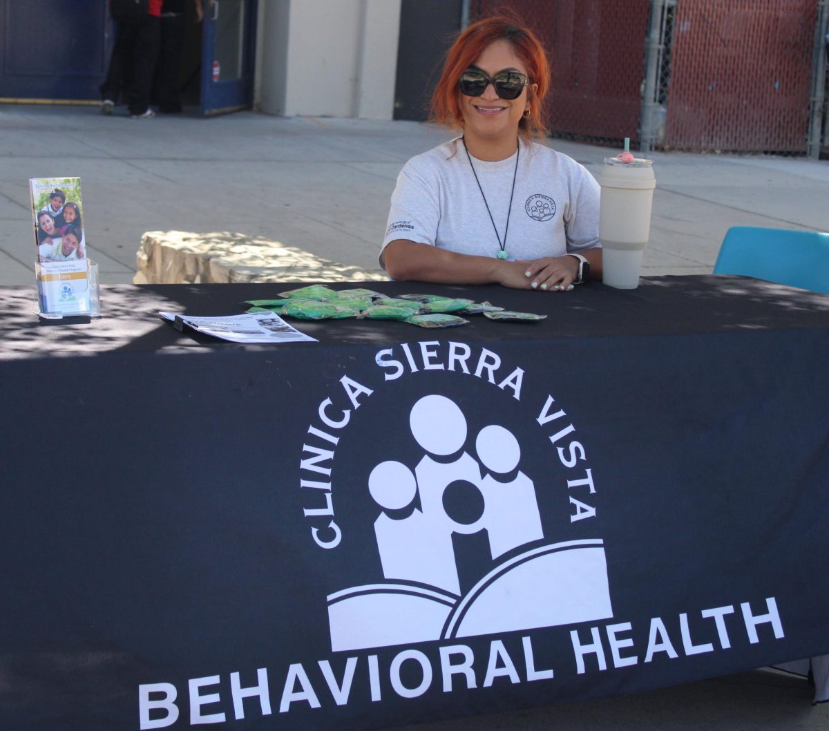 Clinica Sierra Vista Behavioral Health attends the Mental Health Fair.