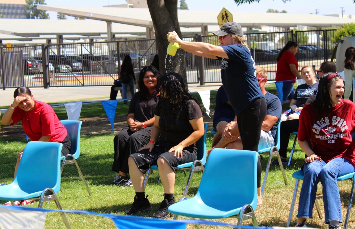 BHS seniors volunteered to get soaked to raise money for the Class of 2025.