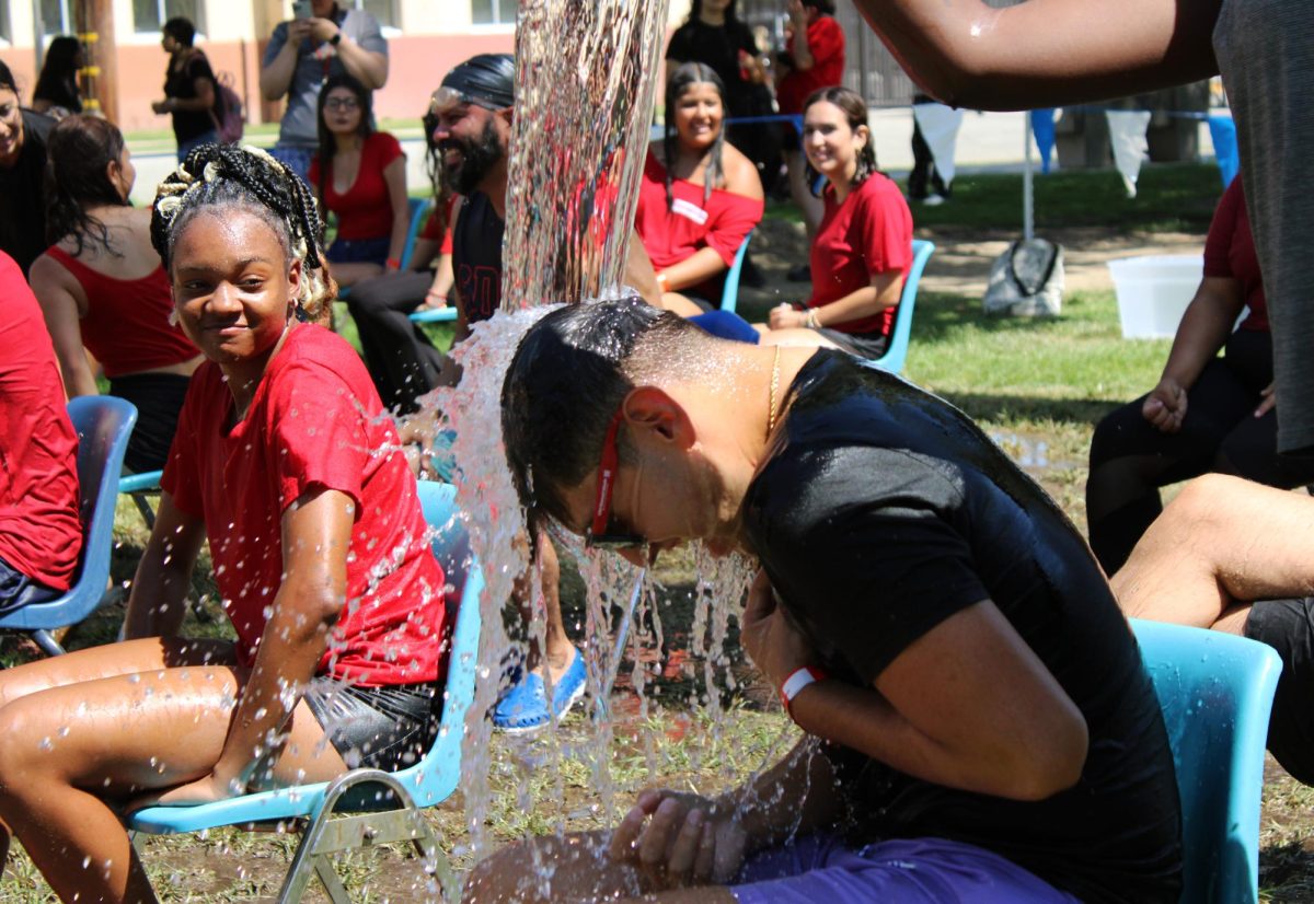 BHS seniors volunteered to get soaked to raise money for the Class of 2025.