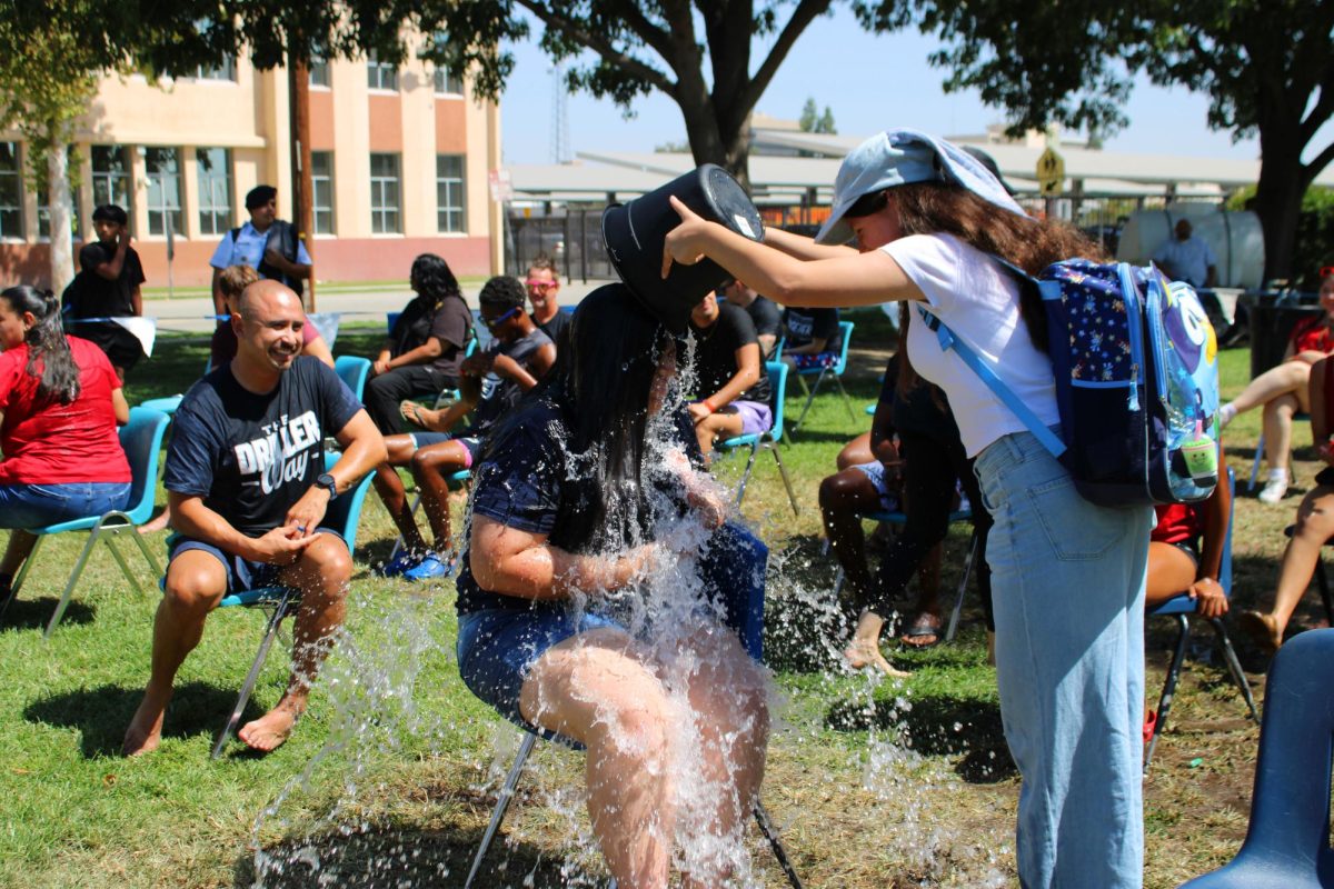 BHS seniors volunteered to get soaked to raise money for the Class of 2025.