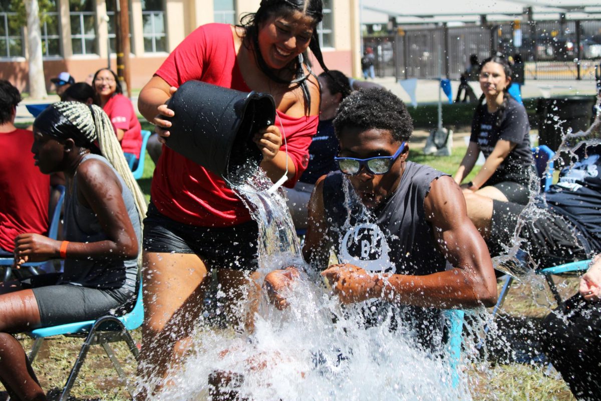 BHS seniors volunteered to get soaked to raise money for the Class of 2025.