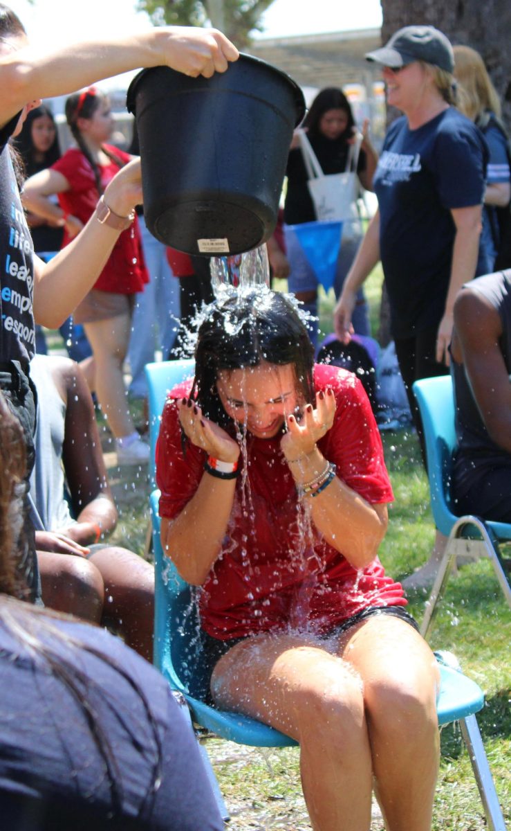 BHS seniors volunteered to get soaked to raise money for the Class of 2025.