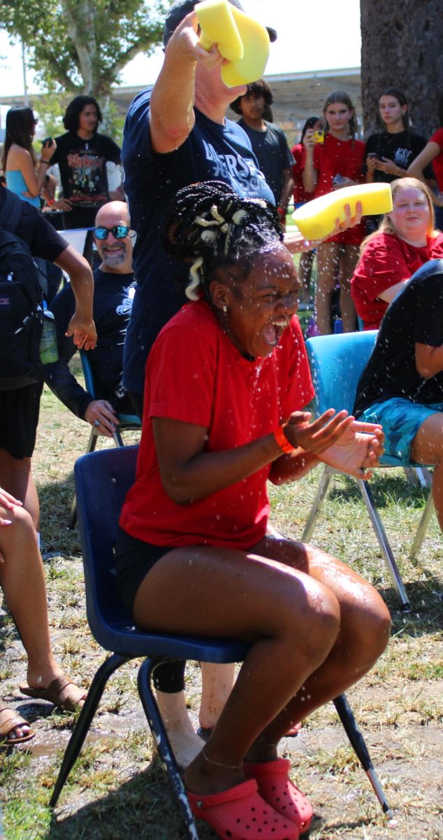 BHS seniors volunteered to get soaked to raise money for the Class of 2025.