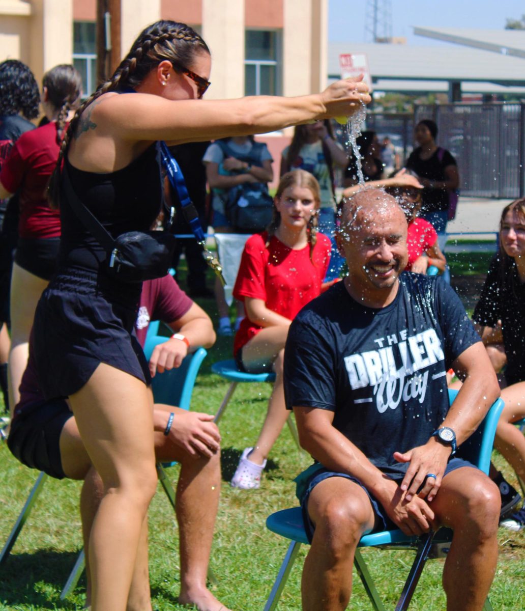 BHS staff volunteer to get soaked to raise money for the Class of 2025.