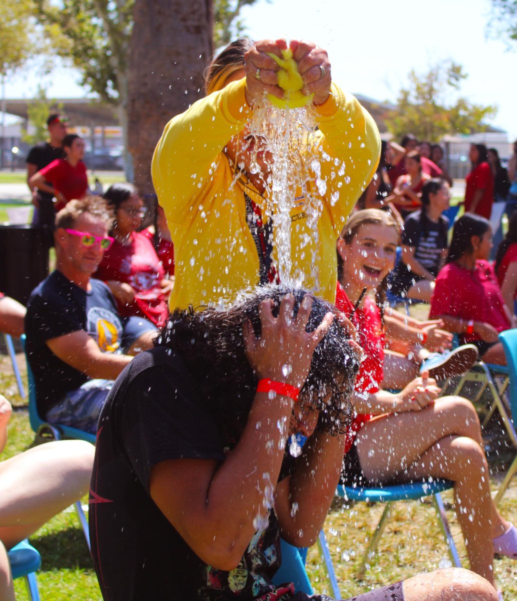 BHS seniors volunteered to get soaked to raise money for the Class of 2025.