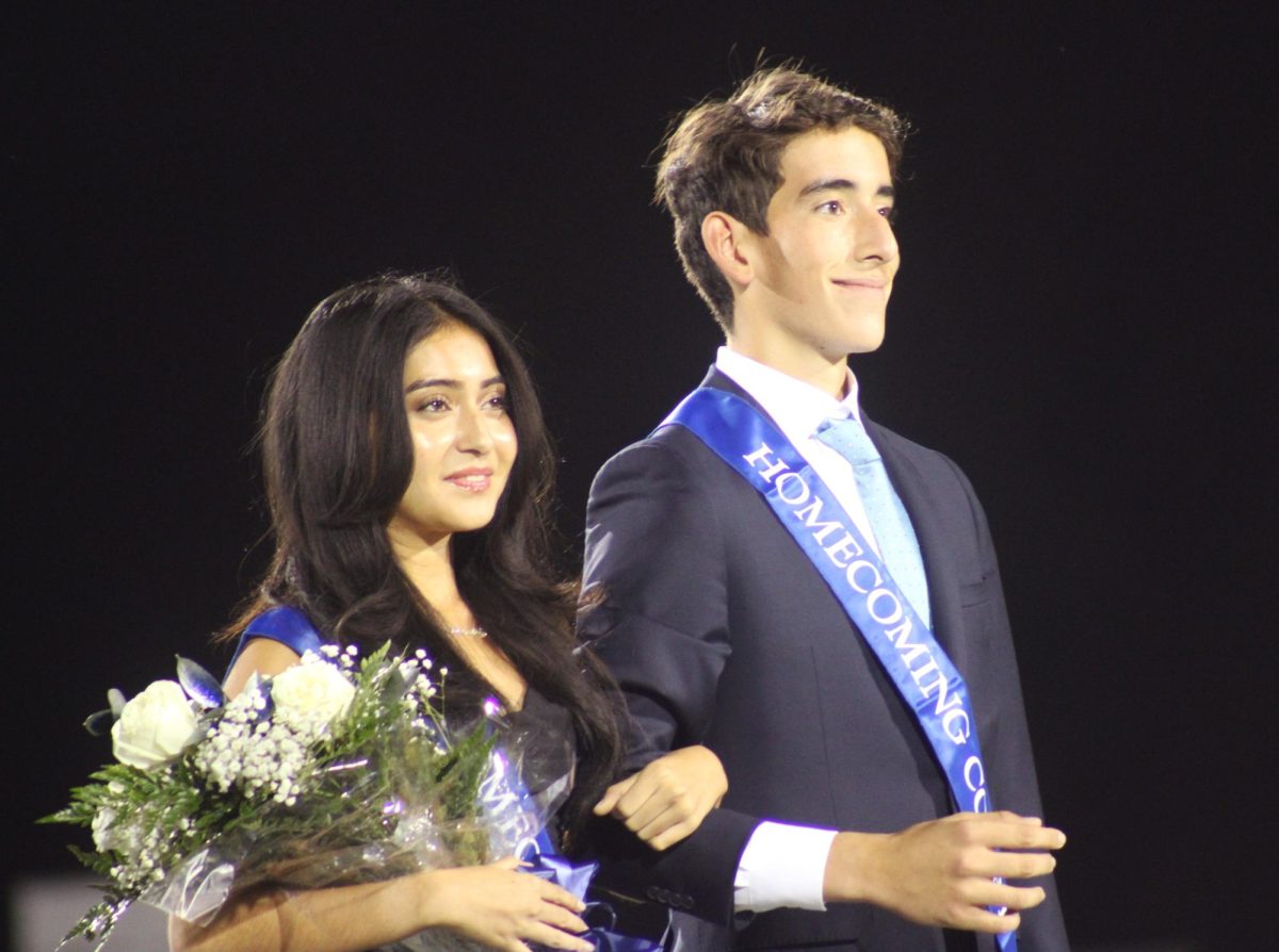 Mr. and Miss BHS candidates enter the field.