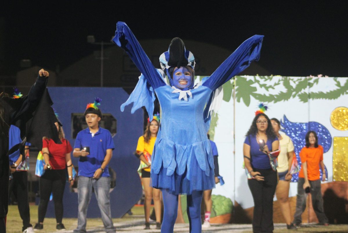 The Class of 2028 compete with their "Rio" inspired performance.