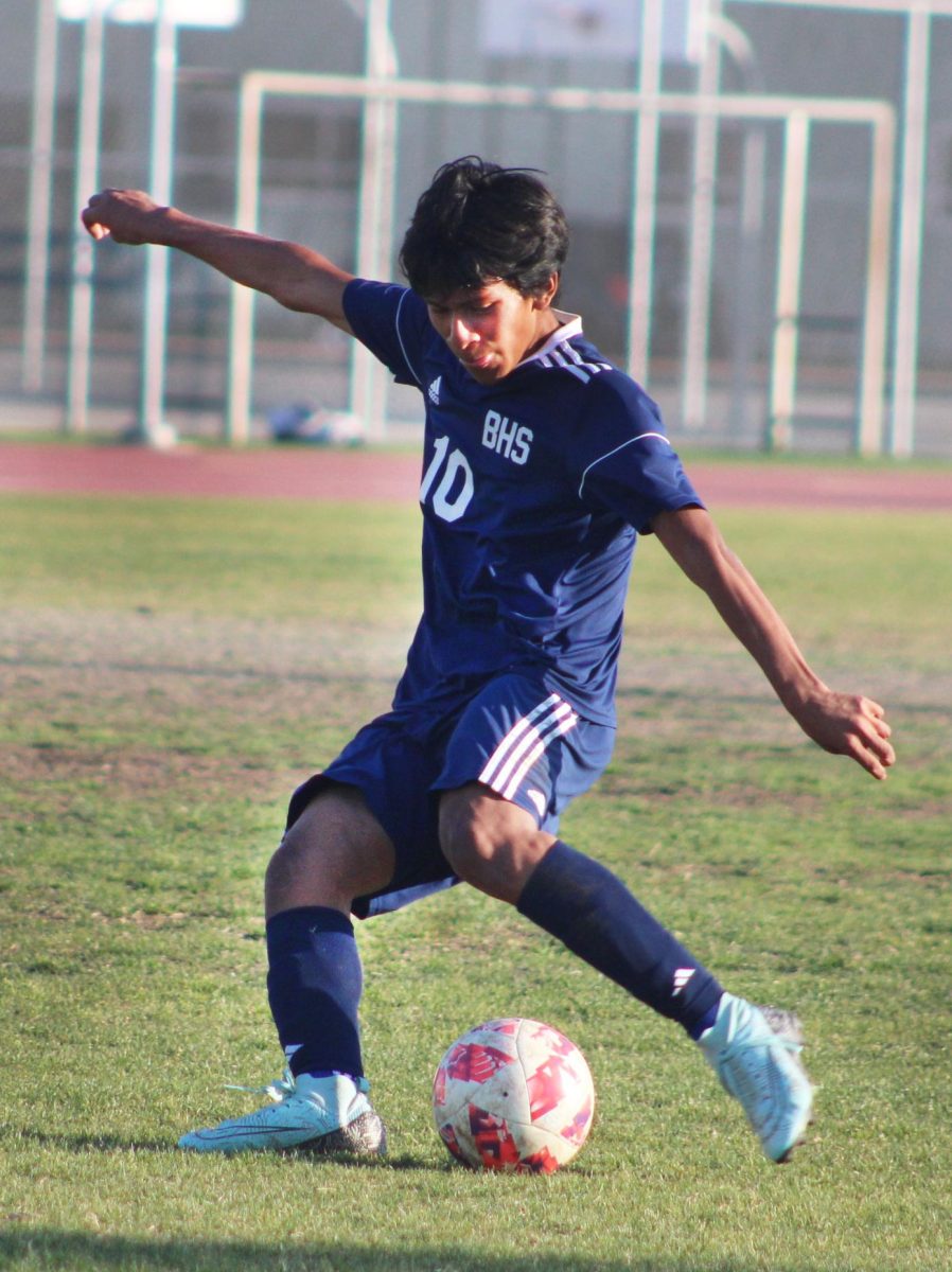 The BHS freshmen boys soccer team defeated the Centennial Hawks on Jan. 30 1-0.